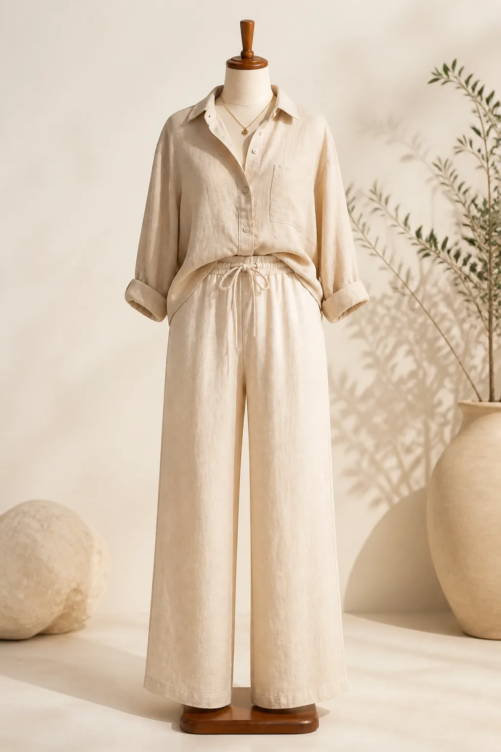 Relaxed linen set product photo